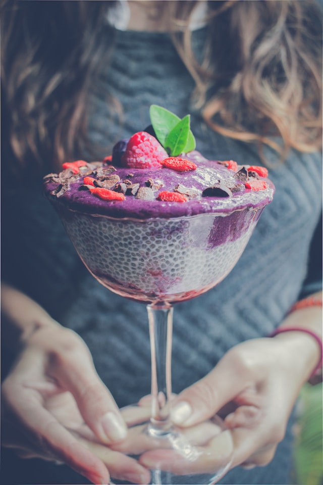 Delight in Every Spoonful: Raspberry Chia Seed Pudding Magic!